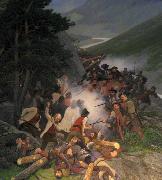 Amaldus Clarin Nielsen, Battle of Kringen